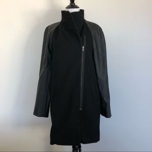 NWOT J Crew Envelope Jacket with Faux Leather